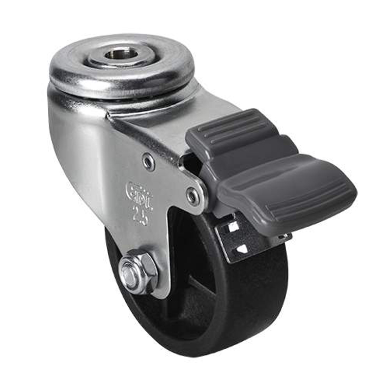 EDL Light 2.5'' 70kg Bolt Hole Brake PO Caster 361825H-3325-03