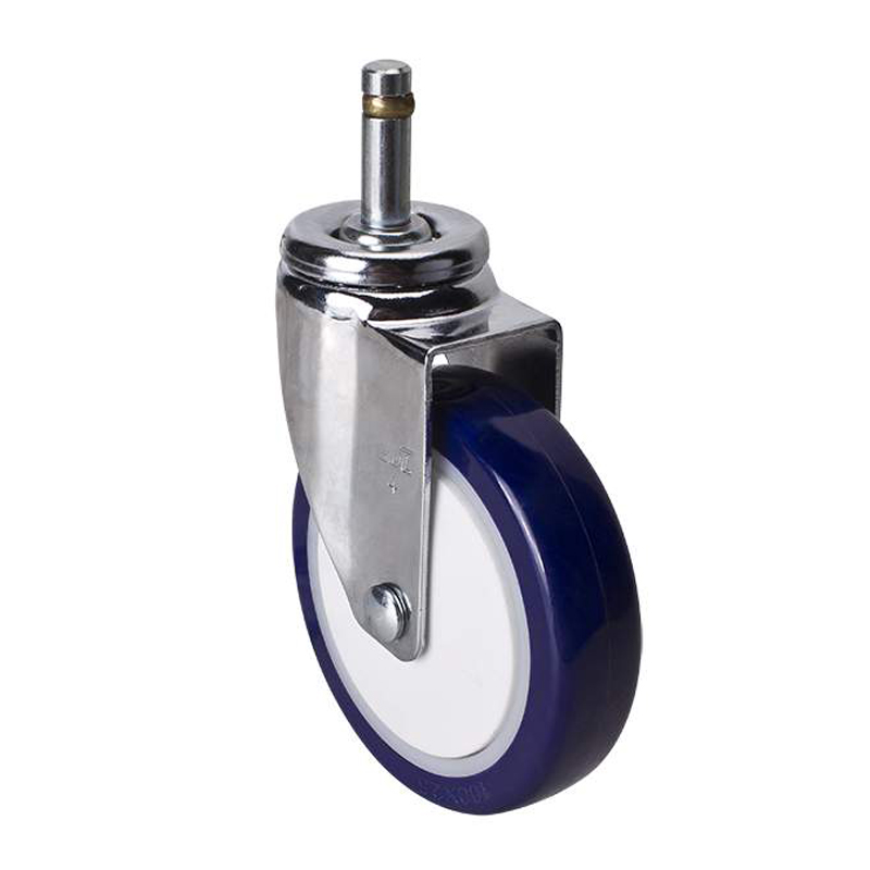 EDL Light 4'' 80kg Stem Swivel TPU Caster 37254-374-87