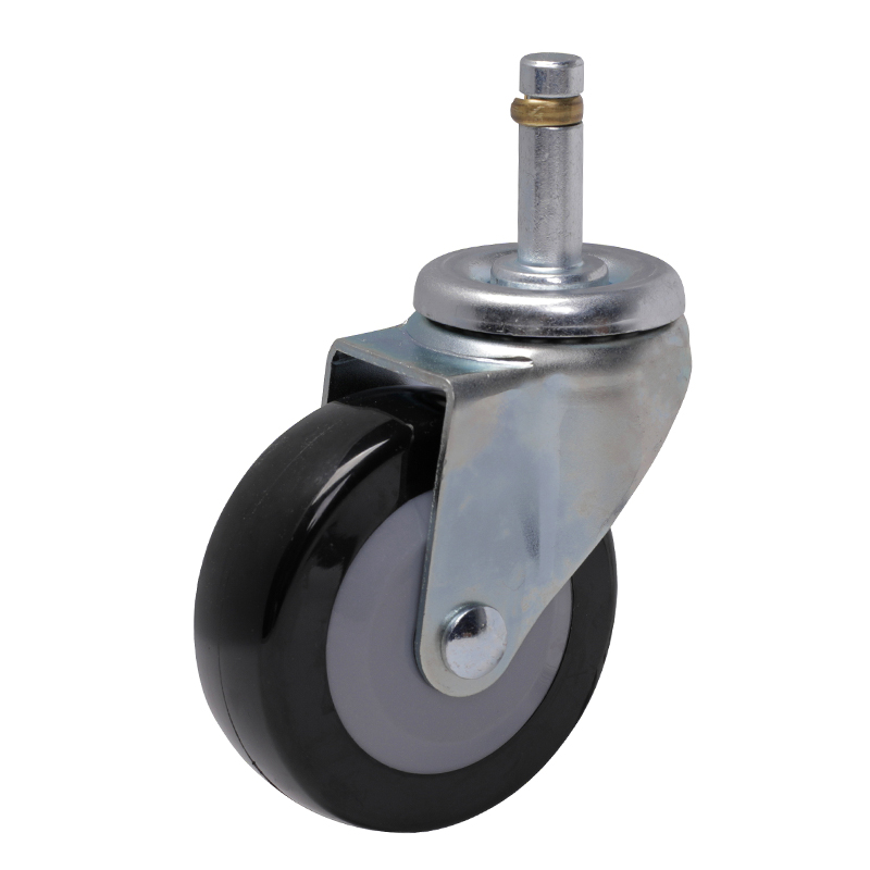 EDL Light 3'' 60kg Stem Swivel PU Caster 33153-363-64